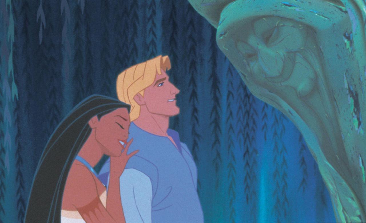 [28/04/2017] Pocahontas führt John Smith zur weisen Trauerweide.