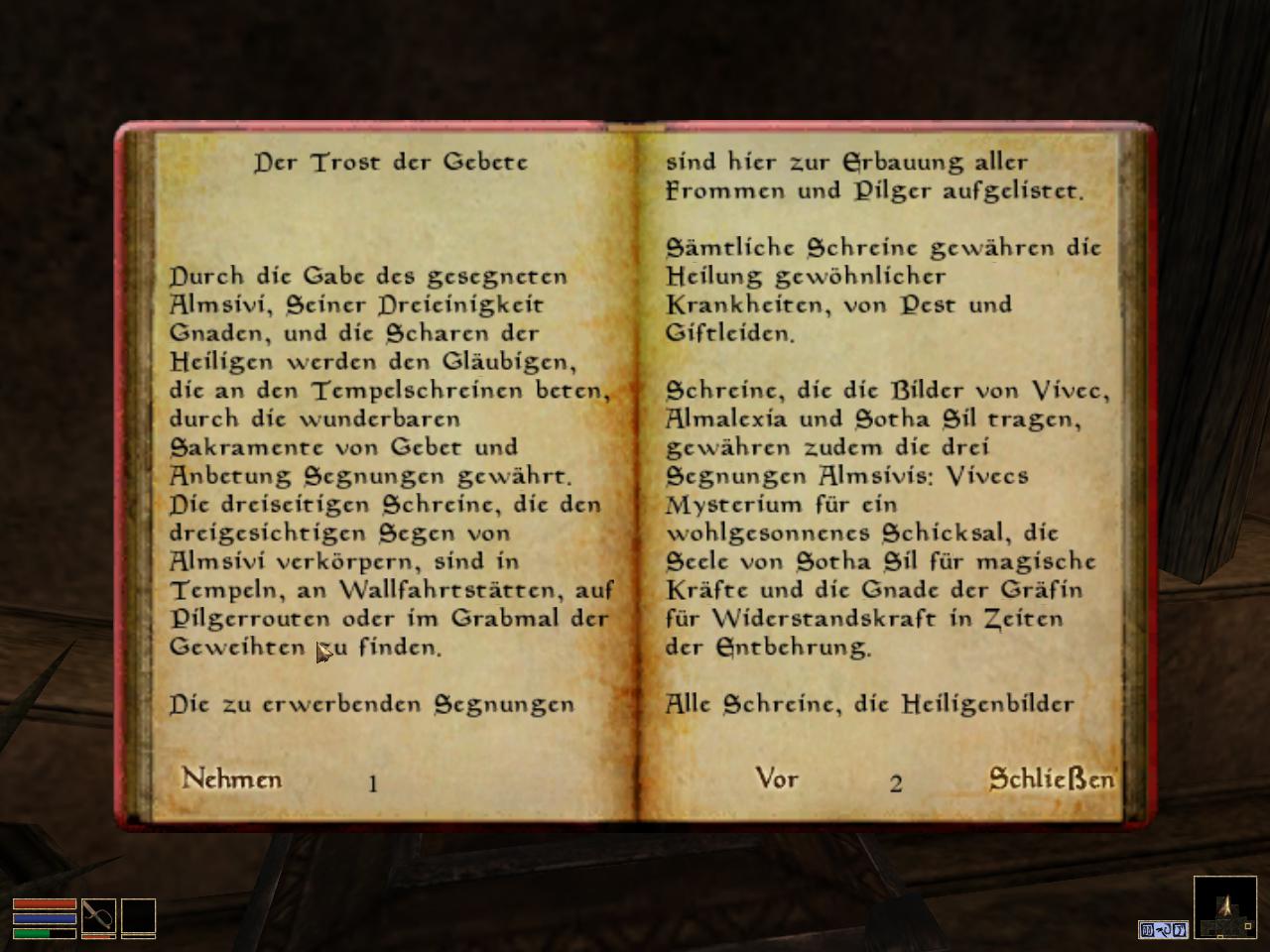 [02/05/2017] Lesestunde auf Vvardenfell: Bücher liefern reichlich Hintergrundgeschichten zur Spielwelt. Während die Schmöker die Immersion anreichern, sind die textlastigen Dialoge mitunter eine Qual.