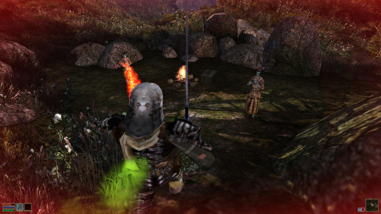 [02/05/2017] Raubrittertum wird nicht gutgeheißen. NPCs reagieren mitunter aggressiv, sobald sie euch beim Stehlen sehen. Jede Tat in Morrowind zieht Konsequenzen nach sich.