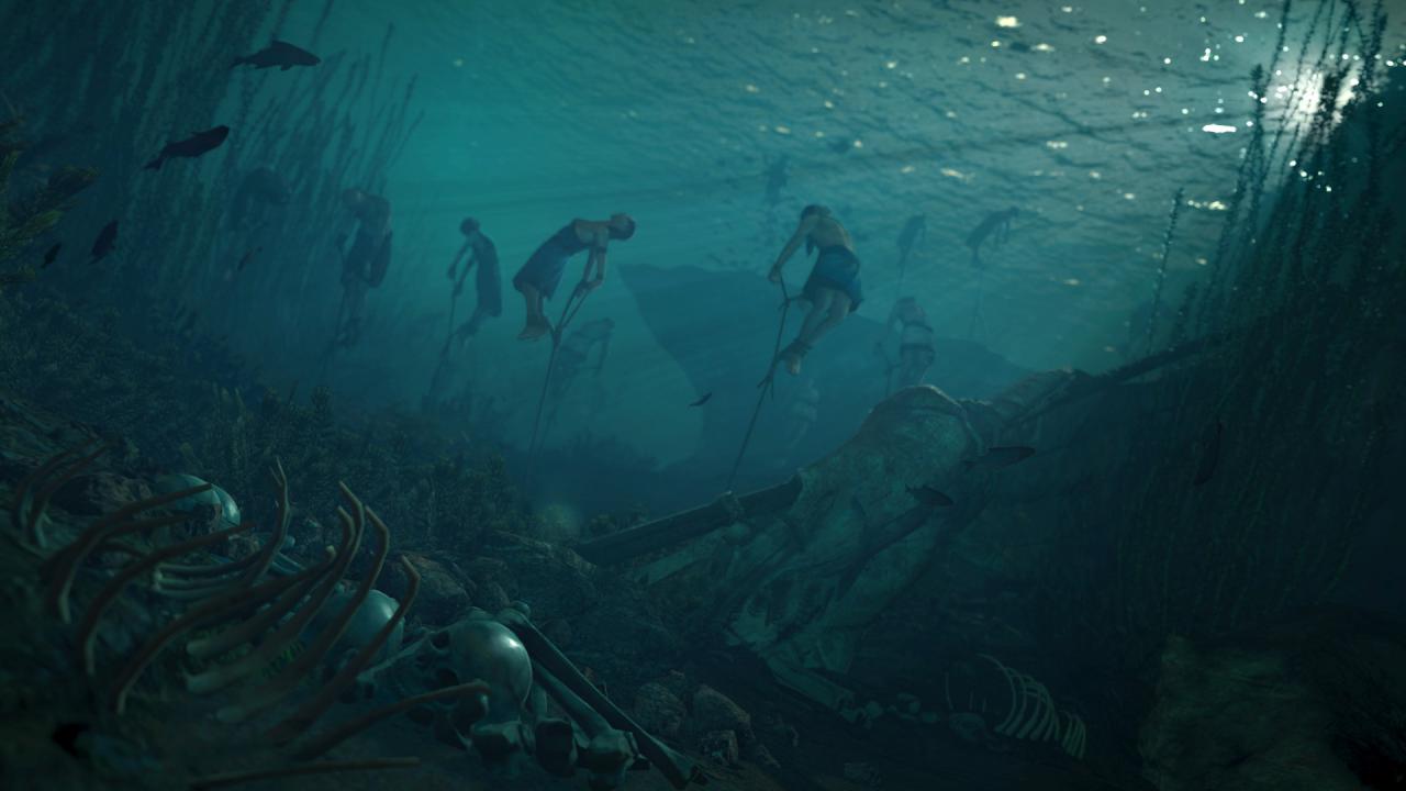 [12/06/2017] In Assassin's Creed Origins kann der Held wieder tauchen. Unterwasser warten manchmal grausige, manchmal lohnenswerte Funde.