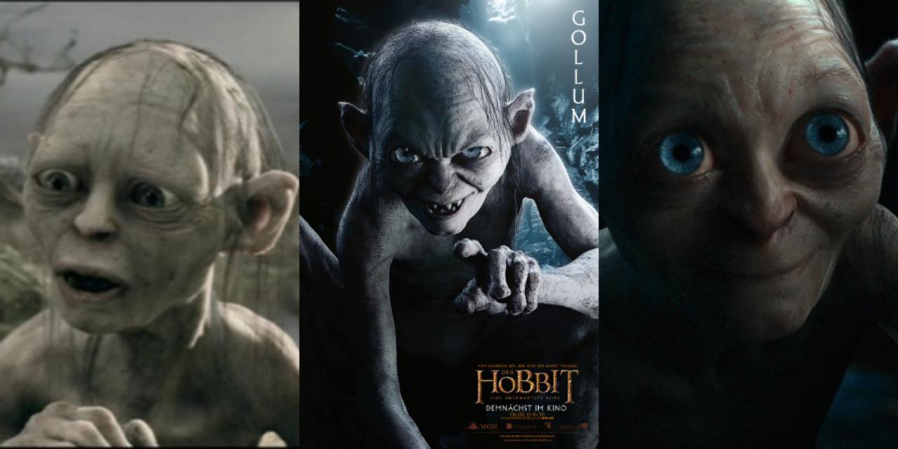 [23/06/2017] Die Rolle, die Serkis zu Weltruhm verhalf. Links aus dem Original, Rechts bei seiner Rückkehr im 