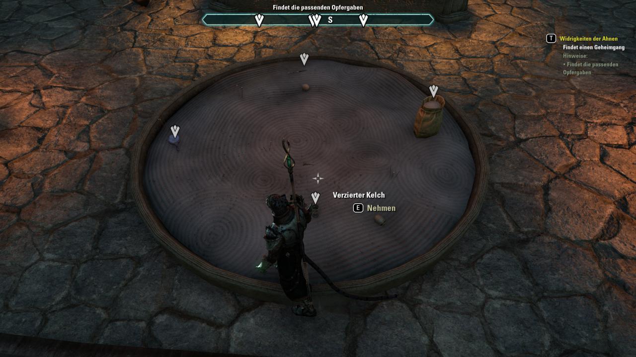 [14/06/2017] TESO: Morrowind: Widrigkeiten der Ahnen - ... einen verzierten Kelch ...