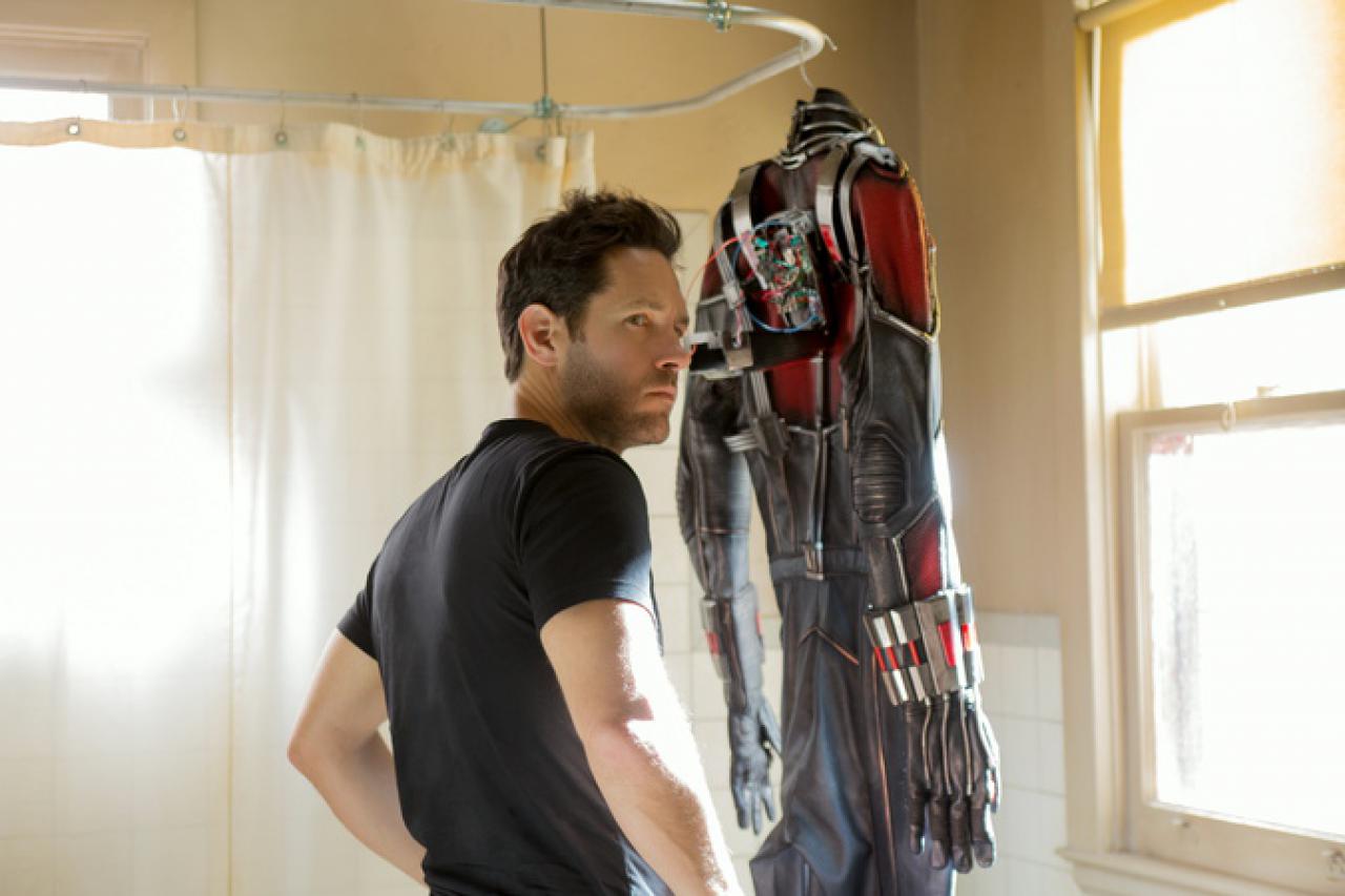 [27/07/2017] Musste letztendlich ohne den Anweisungen von Wright in den Anzug schlüpfen: Paul Rudd als 