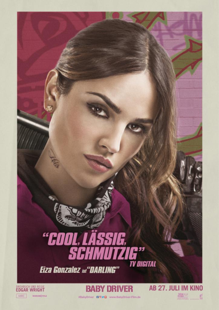 Charakterplakat zu Eiza Gonzalez' Darling in 