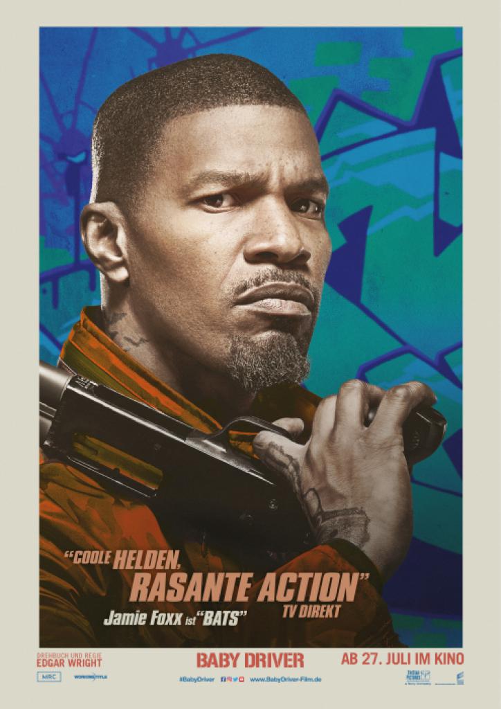 Charakterplakat zu Jamie Foxx' Bats in 