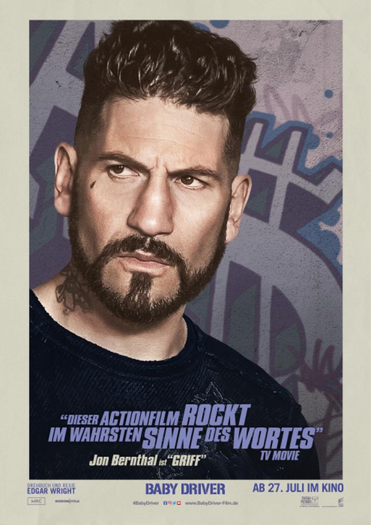 Charakterplakat zu Jon Bernthals Griff in 
