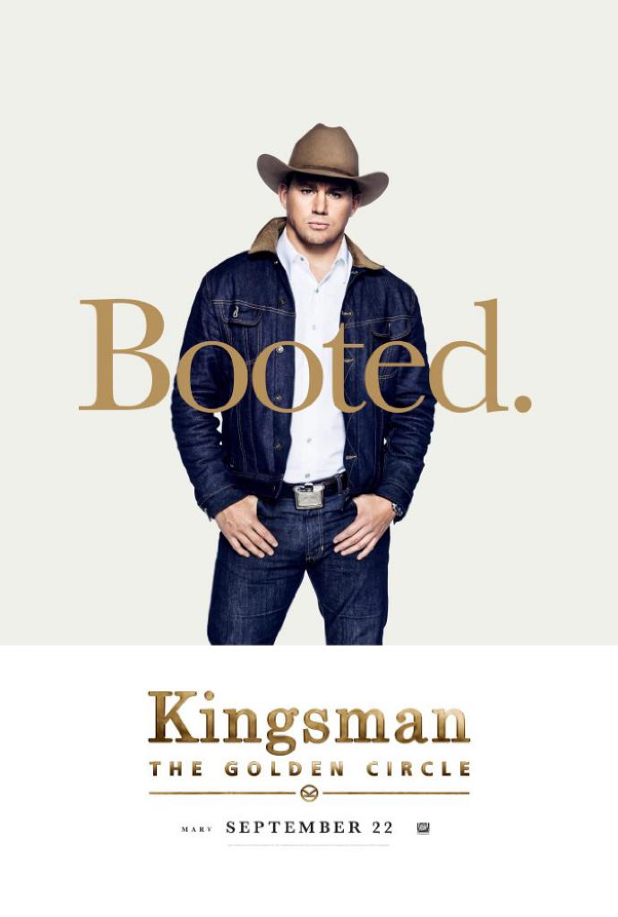 Charakterplakat von Channing Tatum aus 