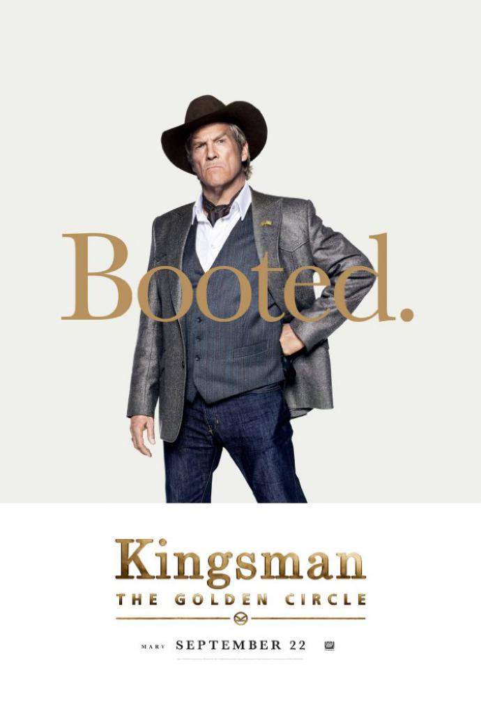 Charakterplakat von Jeff Bridges aus 