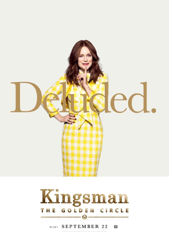 Charakterplakat von Julianne Moore aus 