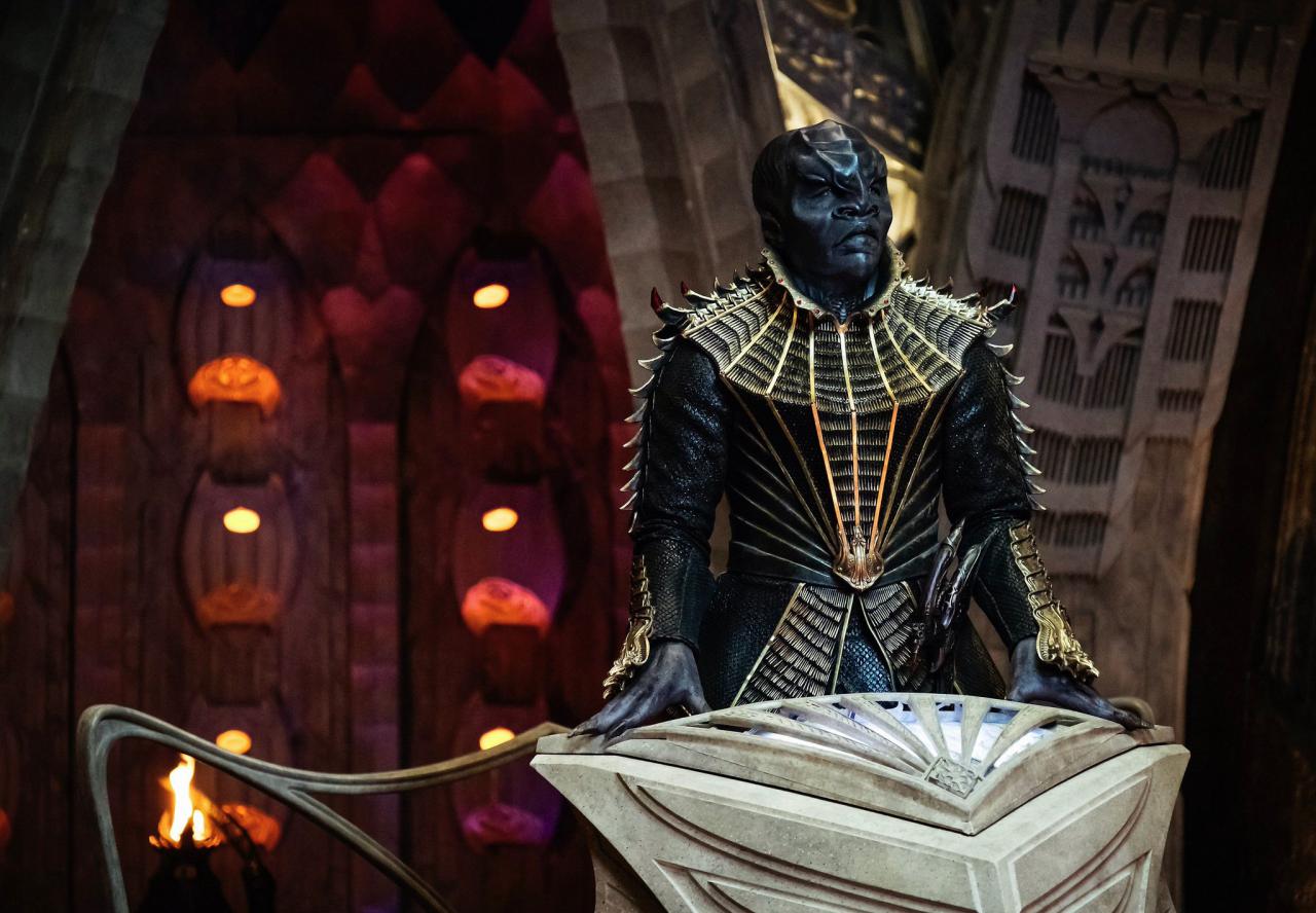 Star Trek: Discovery - der neue Klingonen-Look.