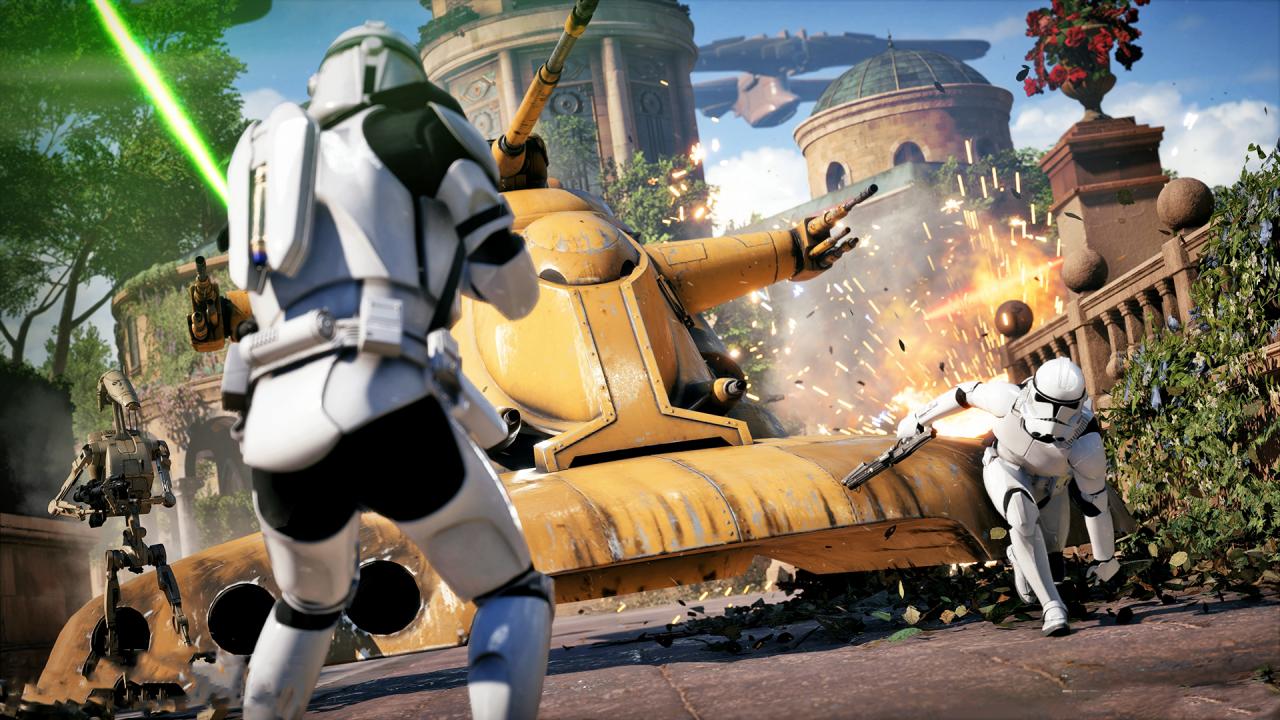 [26/07/2017] Wilde Schlachten in einer weit entfernten Galaxis stehen auch in Battlefront 2 auf dem Programm. (Battlefront 2)