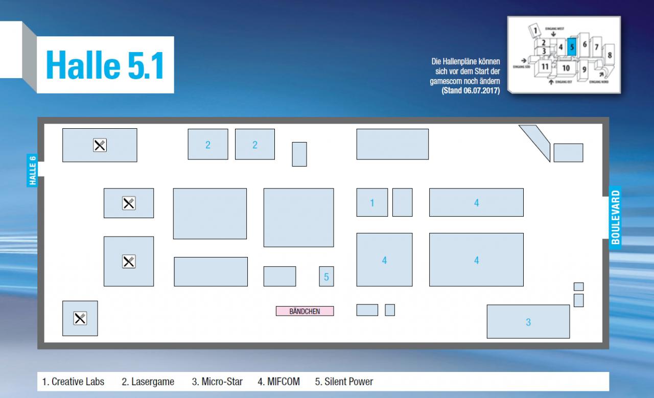 [26/07/2017] Gamescom 2017 - Halle 5.1