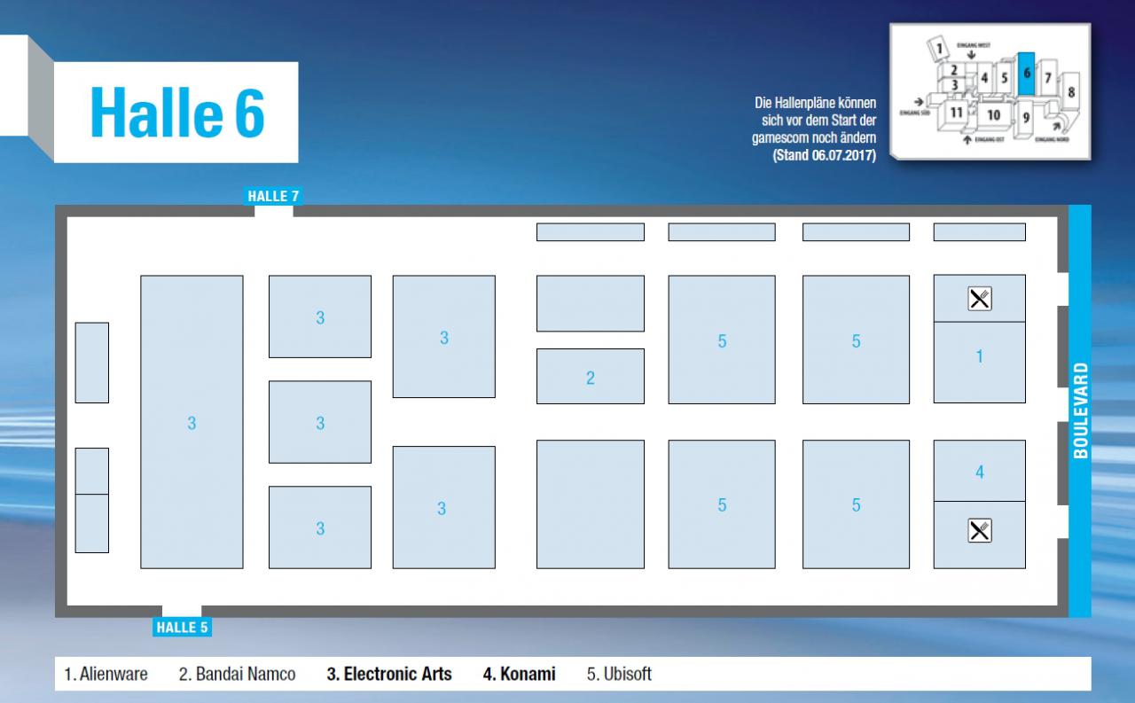 [26/07/2017] Gamescom 2017 - Halle 6