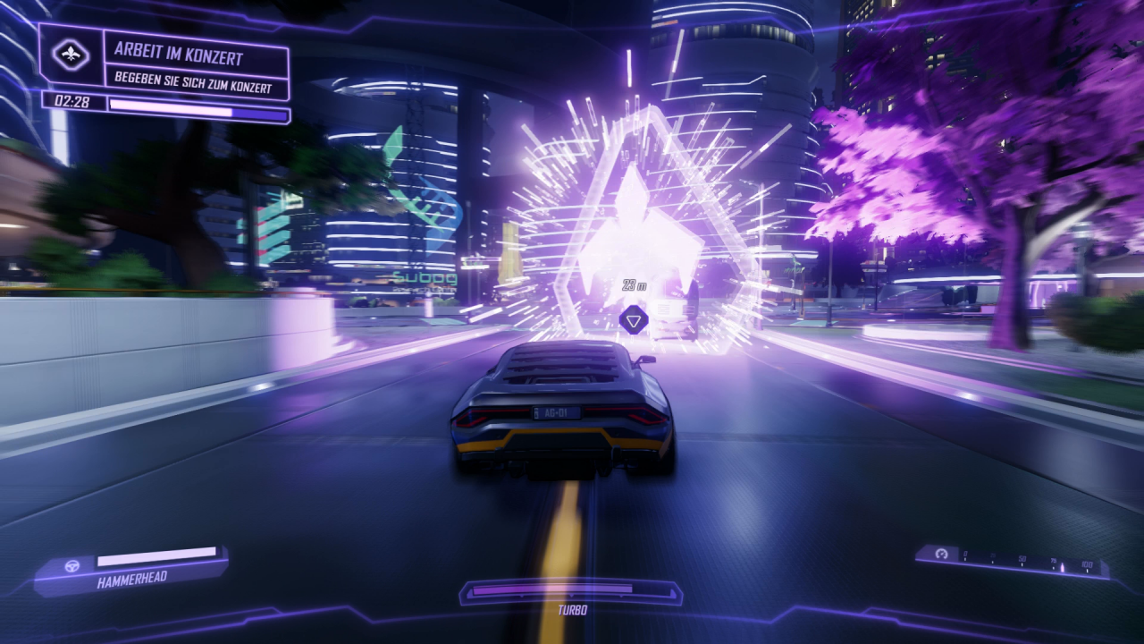 [14/08/2017] Vroom: In ein Sandbox-Spiel gehören natürlich Fortbewegungsmittel und diverse Rennen. Agents of Mayhem ist da keine Ausnahme.