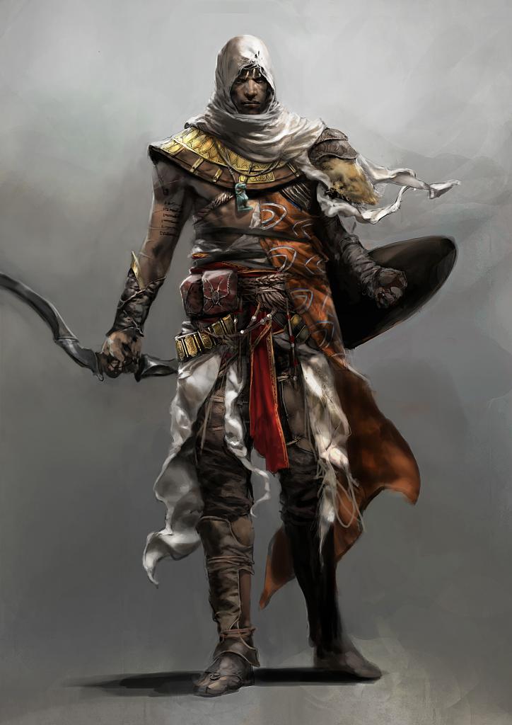 [14/08/2017] Assassin's Creed Origins: Neue Artworks zu Held Bayek (4)