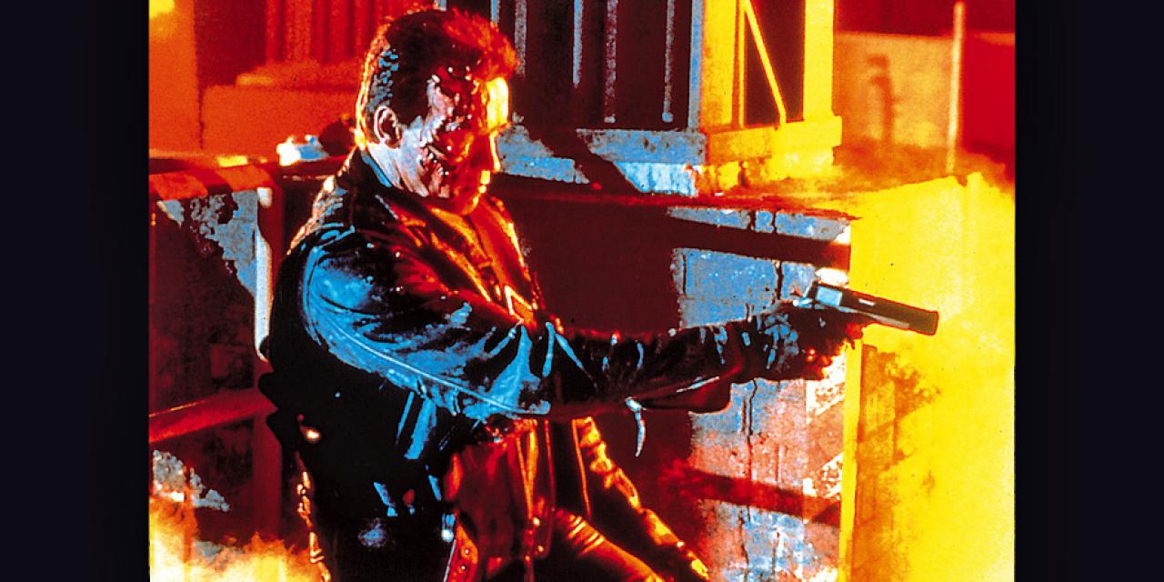 [02/08/2017] Terminator 2 - Tag der Abrechnung (Action, Science Fiction - USA 1991) / Der Teenager John Connor programmiert den Terminator um und lehrt ihn, auch mal Gnade walten zu lassen. Skynet schickt daraufhin das verbesserte Modell T-1000 um Connor auszuschalten. Klassiker des modernen Blockbuster-Kinos. 