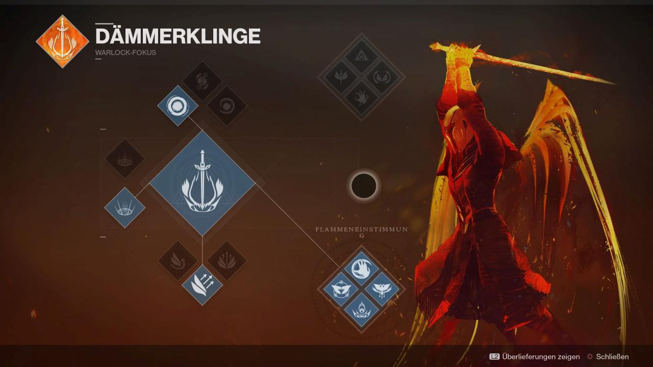 [29/09/2017] Destiny 2: Die Flammeneinstimmung des Dämmerklingen-Warlocks