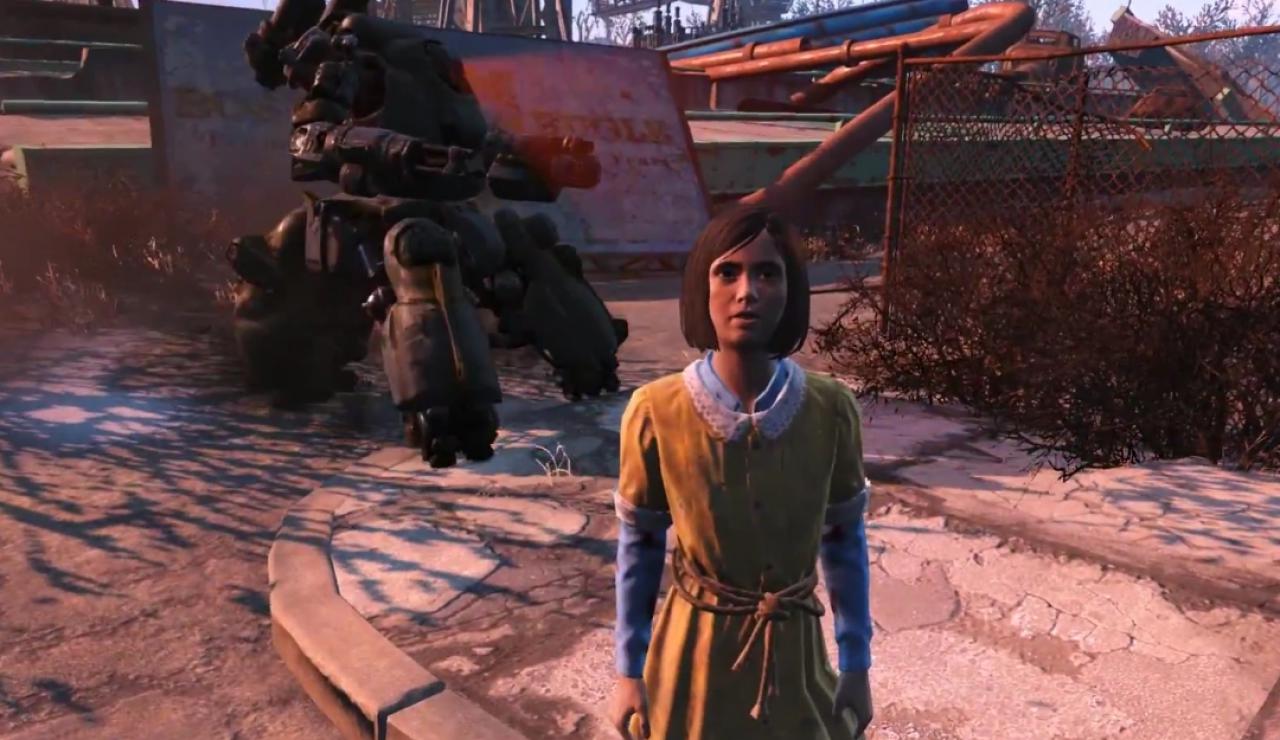 [28/09/2017] In Fallout 3 waren die speziellen Zufallsbegegnungen wenig aufregend. Ein philosophierender Supermutant gehörte da zu den Höhepunkten. In Fallout 4 hingegen trifft man auf ein Mädel mit einem Kampfroboter im Schlepptau, einen Mann und seinen Synth-Doppelgänger und einen toten Briefträger – eine Anspielung auf den Roman The Postman von David Brin.