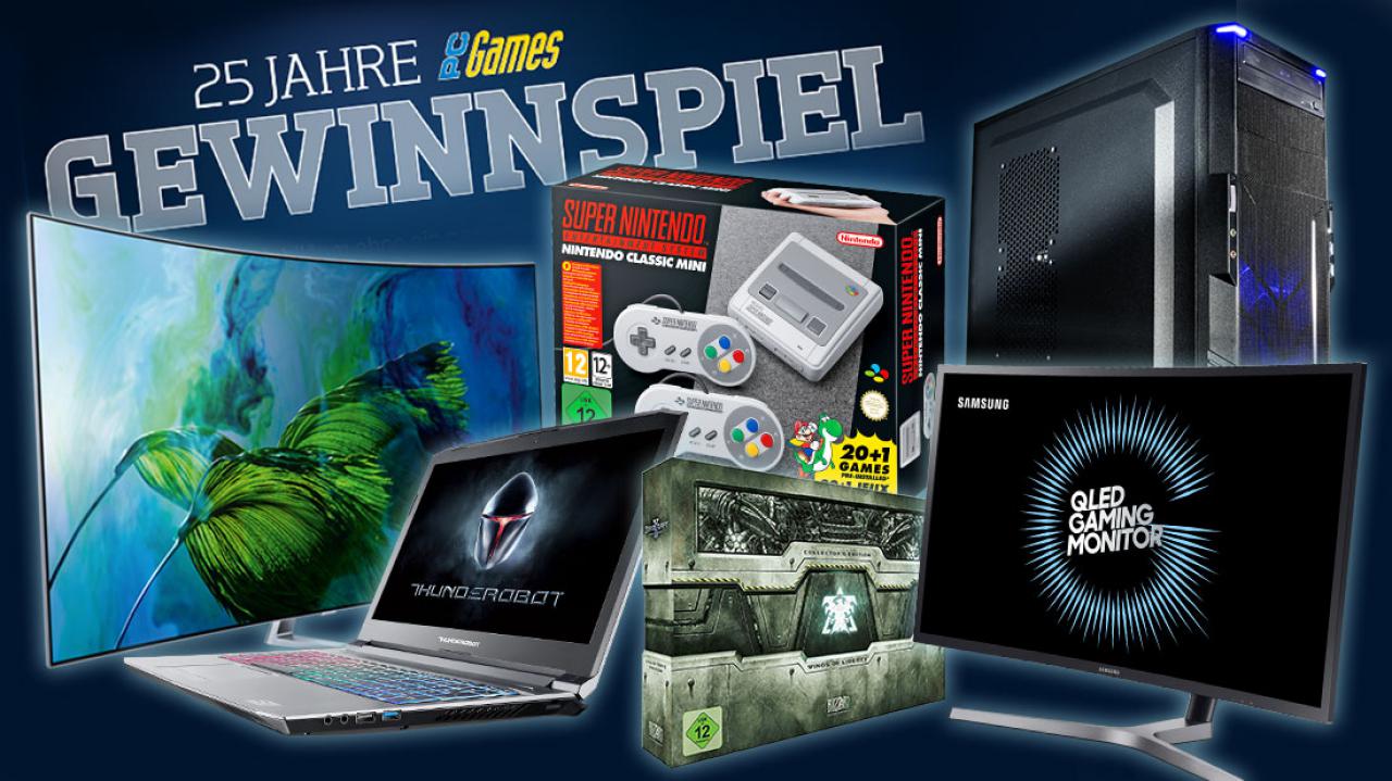 [28/09/2017] 25 Jahre PC Games - Das große Gewinnspiel