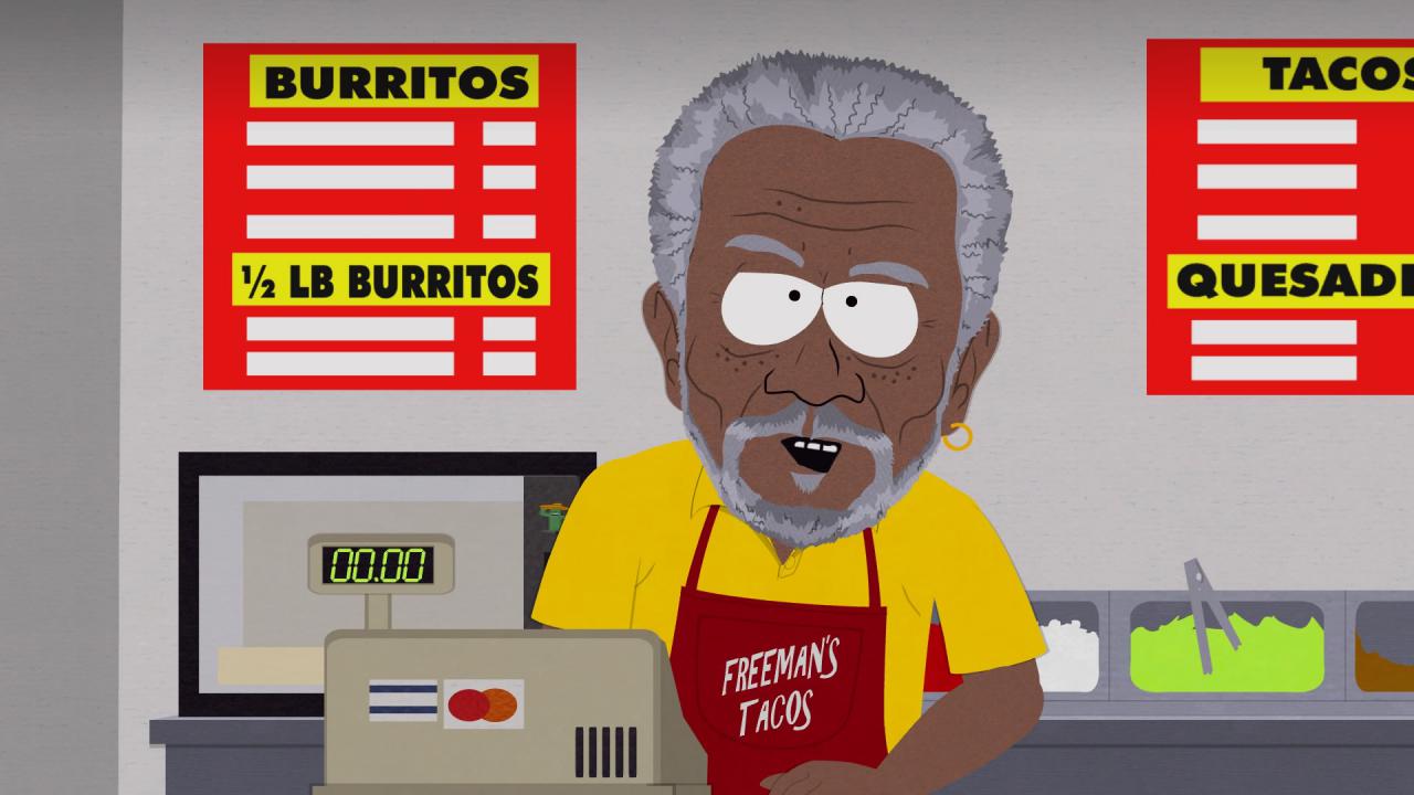 [08/09/2017] Schauspieler-Ikone Morgan Freeman tritt im Spiel als Taco-Verkäufer auf, der uns das Crafting-System erklärt.