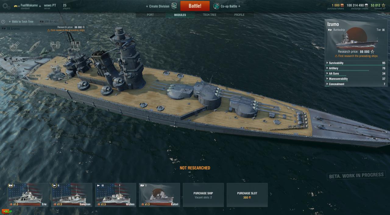 [08/09/2017] World of Warships versucht, im Fahrtwasser des Erfolgs von World of Tanks mitzuschwimmen. Im Vergleich zu den Panzerkämpfen sind die Seeschlachten aber deutlich langsamer. 