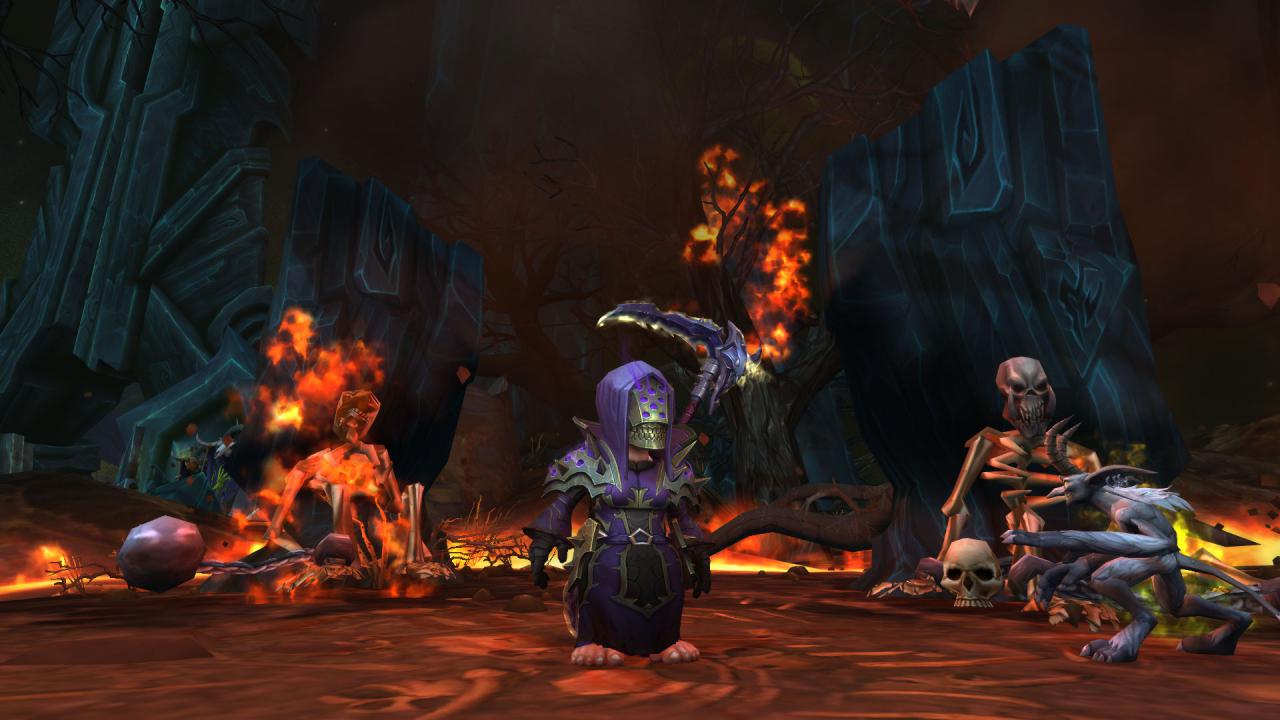 WoW Legion: Tier 21-Set der Hexenmeister (Farbvariante: Normaler Raid)