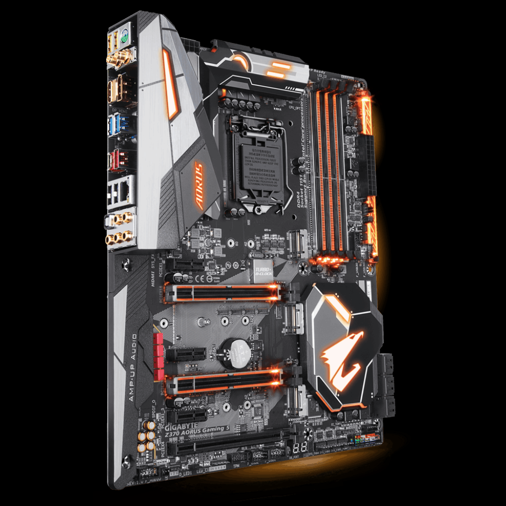 [09/10/2017] Gigabyte Z370 Aorus Gaming 5 für Intel Coffee Lake-Prozessoren.