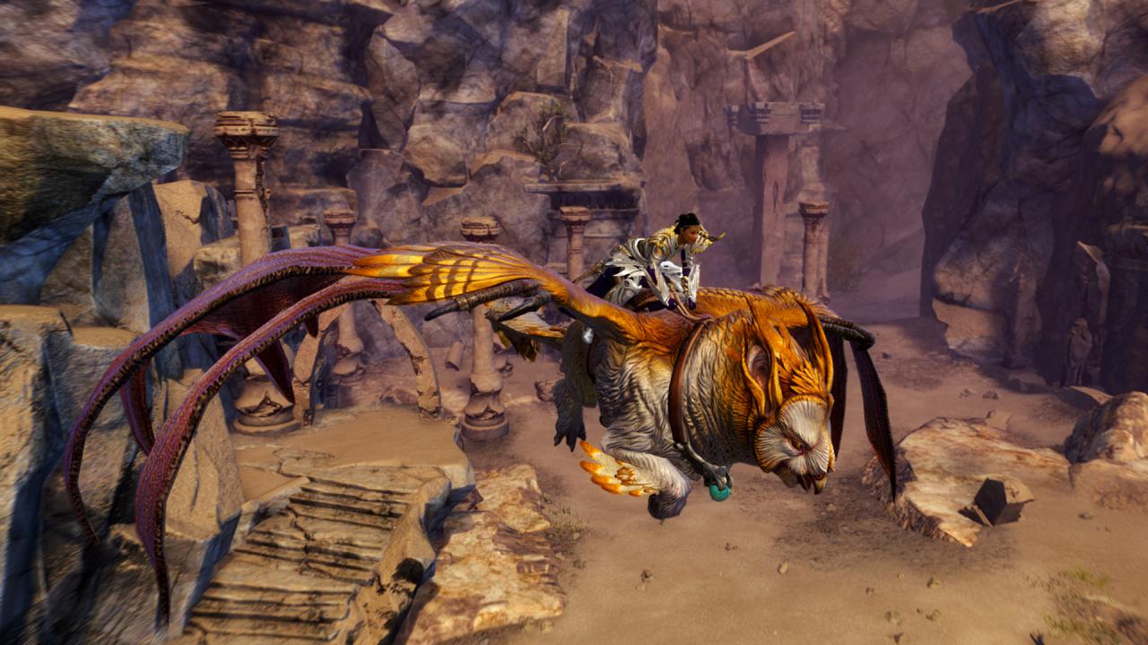 Das Greif-Mount in Guild Wars 2