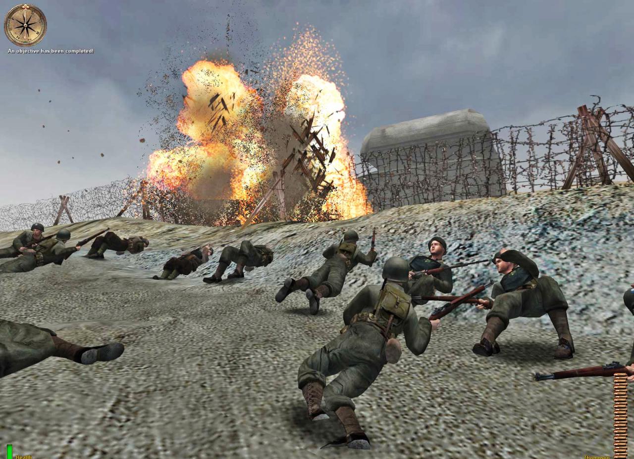 [02/10/2017] Medal of Honor: Allied Assault (2002) nimmt sich Steven Spielbergs Kinofilm Der Soldat James Ryan (1998) als Vorbild und inszeniert das Schlachtgeschehen packend und mit ganz viel Pathos.