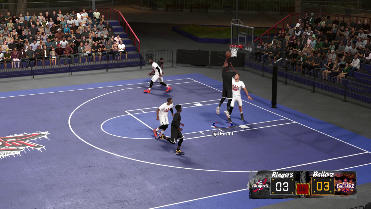 [05/10/2017] Wer Lust auf Action hat, geht auf den Street-Court und stellt sich eine Mannschaft aus Starspielern sämtlicher NBA-Epochen zusammen.