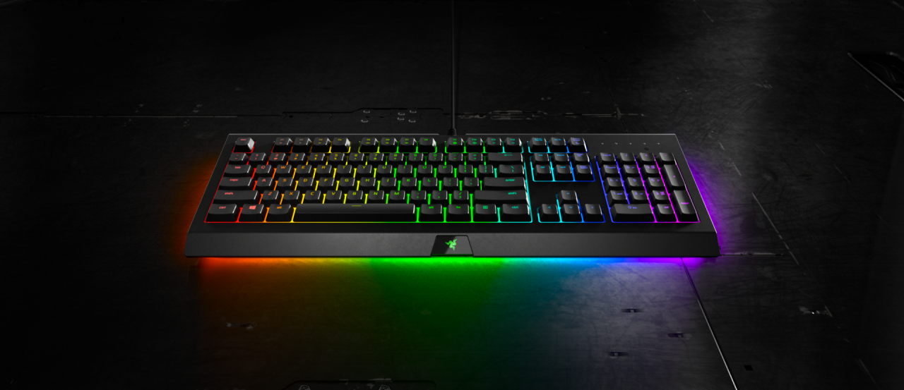 [30/10/2017] Razer Cynosa Chroma, halbmechanische Tastatur