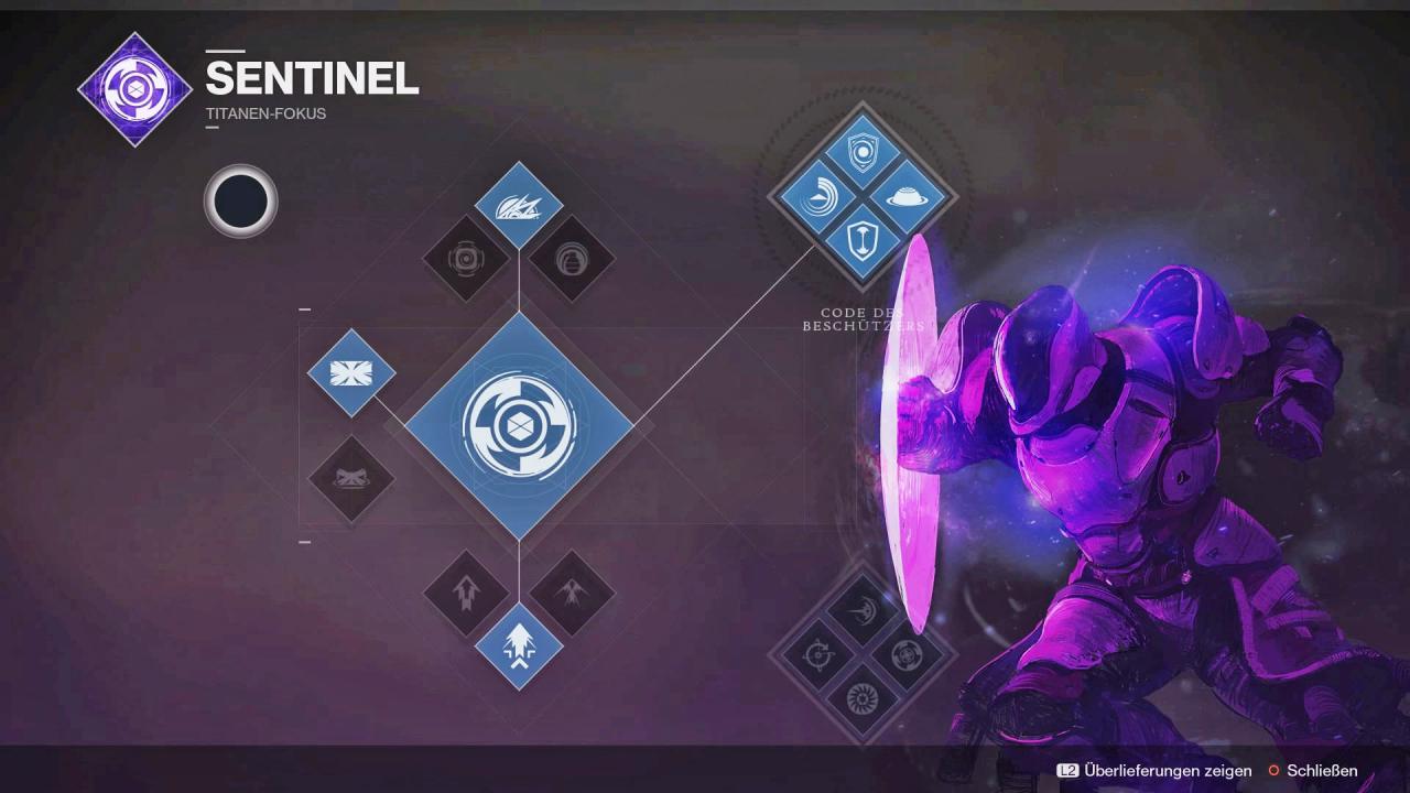 [13/10/2017] Destiny 2: Die Talente des Beschützer-Sentinels
