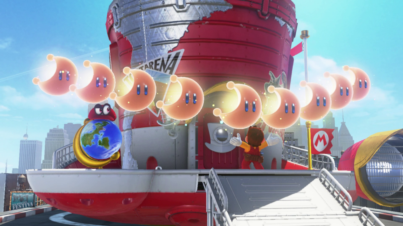 In Super Mario Odyssey waren in den einzelnen Level überall Monde versteckt, die für den Spielfortschritt enorm wichtig waren.