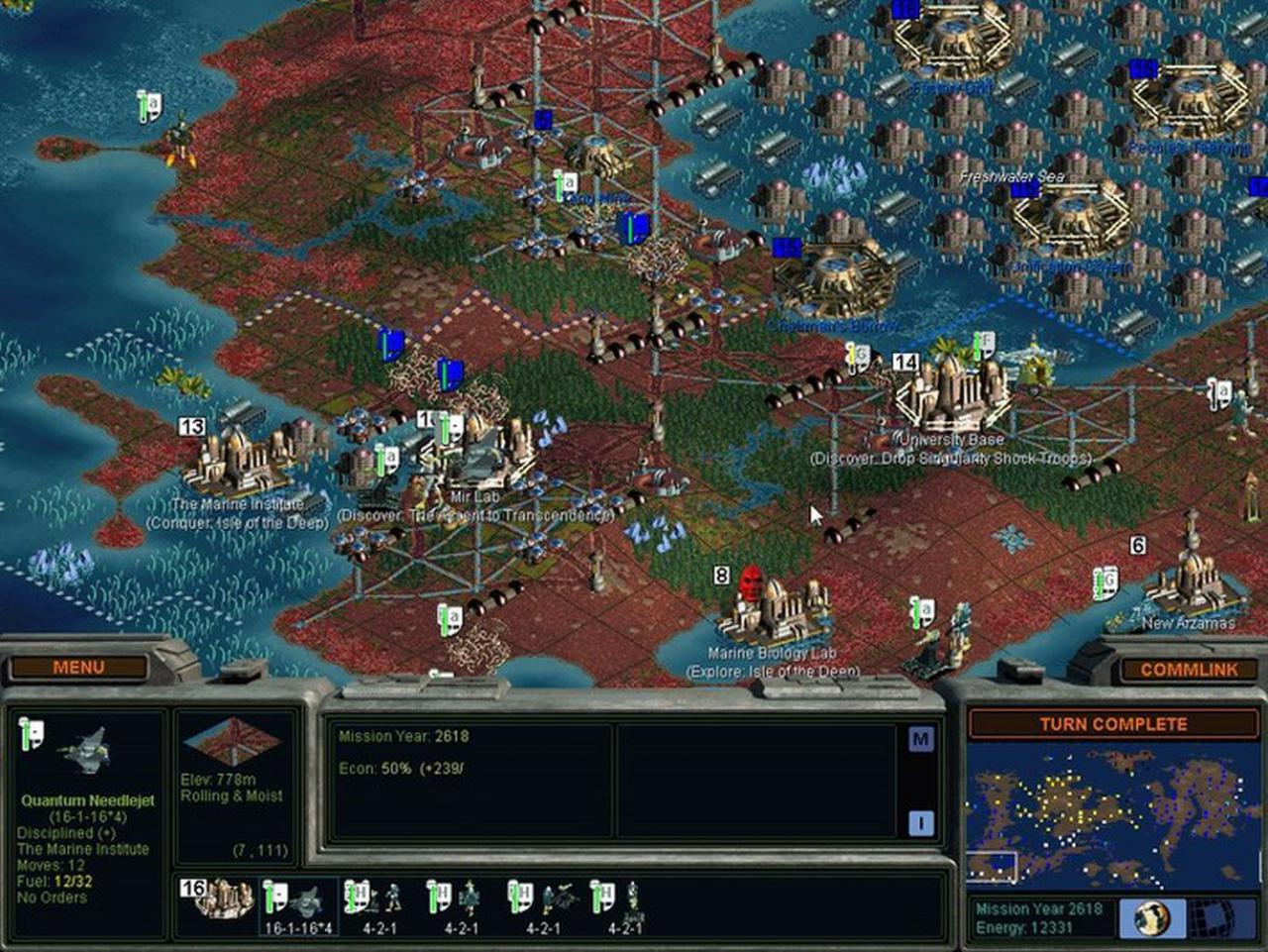 [17/11/2017] Sid Meiers Science-Fiction-Globalstrategie Alpha Centauri (1999) bekommt keinen direkten Nachfolger. Allerdings greifen die Entwickler kommender Civilization-Titel immer wieder auf Gameplay-Elemente aus dem spielerisch großartigen Alpha Centauri zurück. 