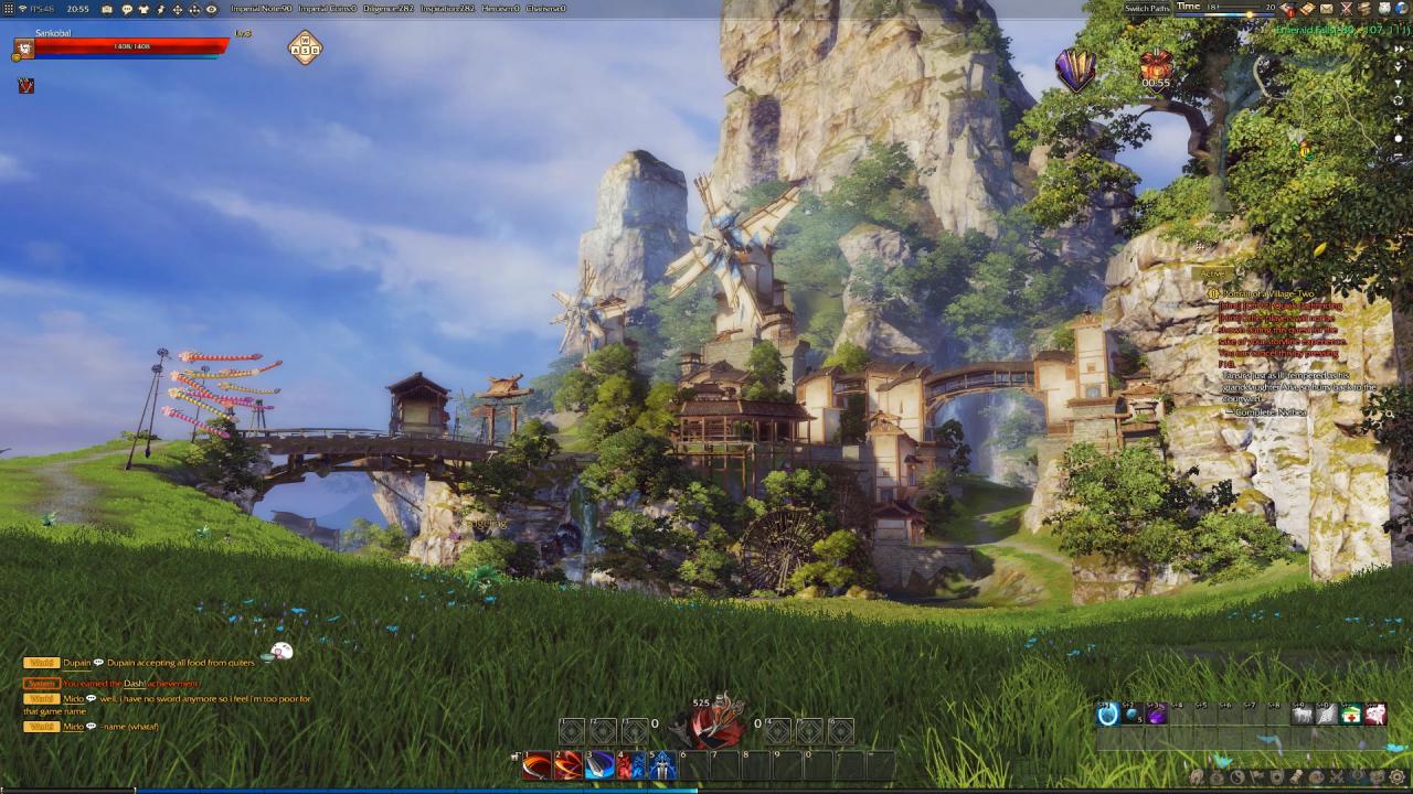 Revelation Online: Die Landschaft ist teilweise einfach wunderschön.
