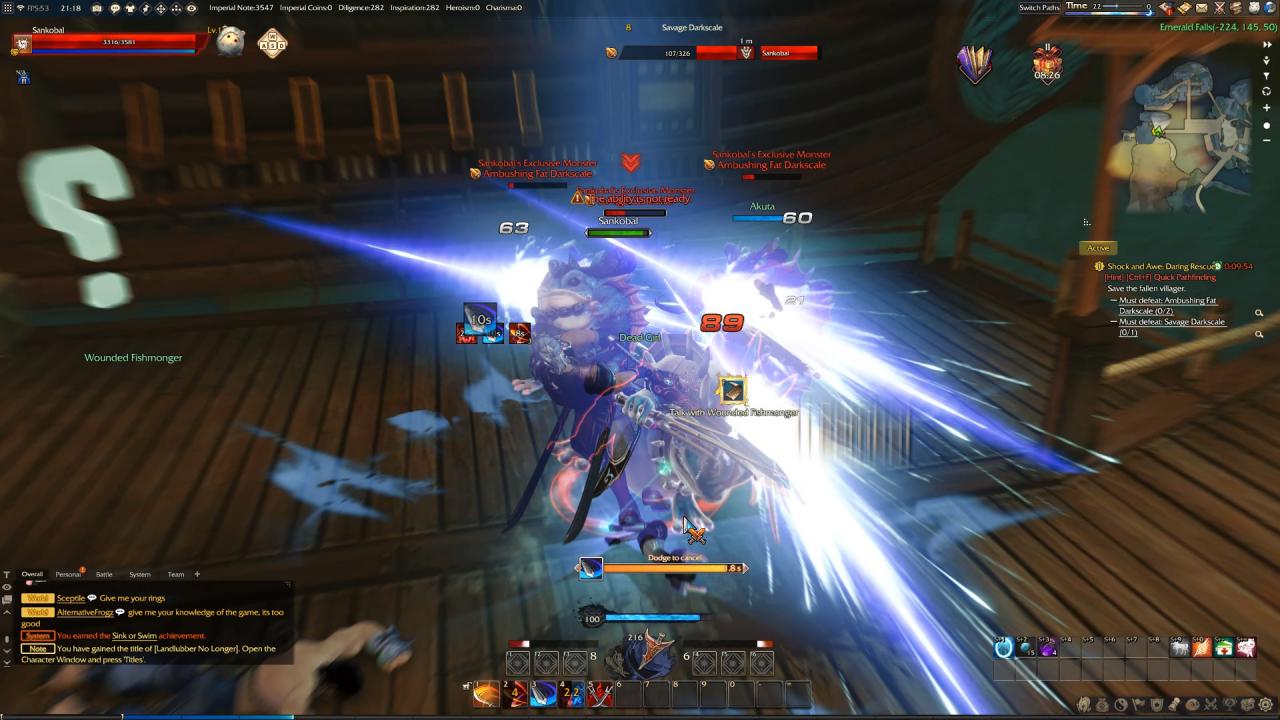 Revelation Online: Die Kämpfe sind actiongeladen und geben euch enormes Feedback bei Treffern.