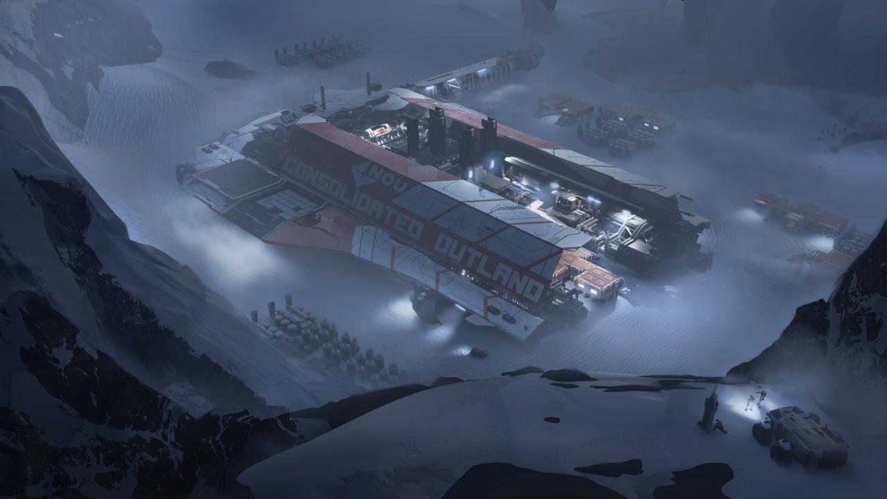 [21/11/2017] Das war mal ein Raumschiff: Die Pioneer ist eine Mischung aus fliegender Forschungsstation und Außenbasis. Mit ihr treibt Star Citizen das Housingfeature anderer MMOGs auf die Spitze.