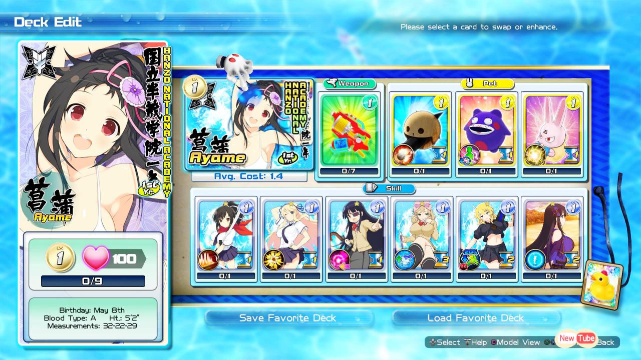 [30/11/2017] Senran Kagura: Peach Beach Splash nutzt den Sammeltrieb von Otakus aus, um sie zu weiteren Käufen von Kartenpacks zu motivieren. Diese braucht man im Spiel nicht, aber Anime-Fans sind oft auch gleichzeitig Sammler.
