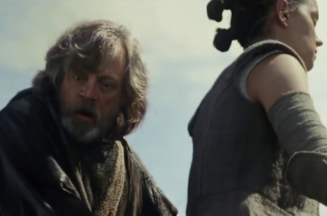 Szene aus dem zweiten Trailer für Star Wars: Die letzten Jedi