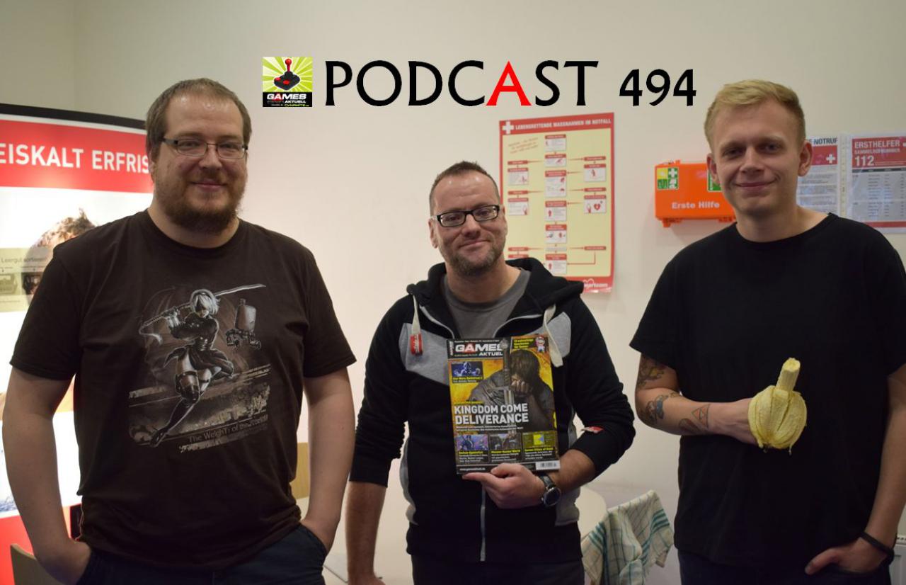 [15/12/2017] Games Aktuell Podcast 494: Matthias, Thomas, Johannes