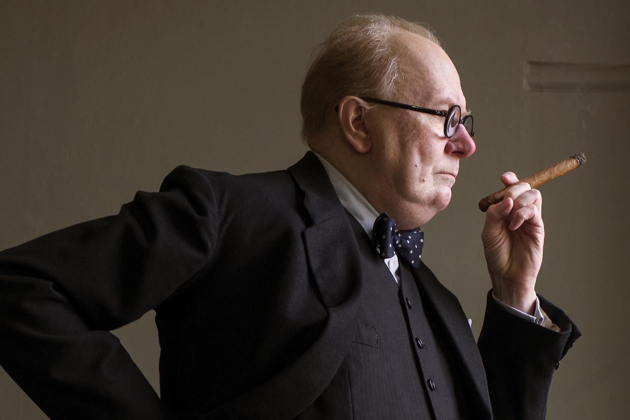 Gary Oldman als britischer Premierminister Winston Churchill in 