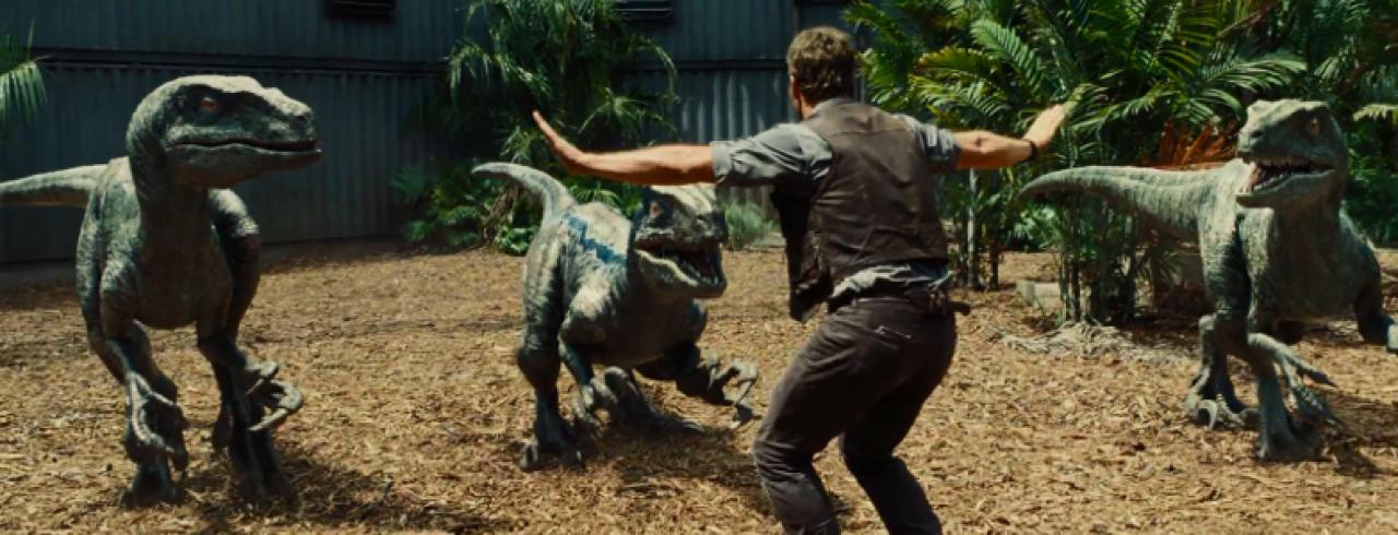 Chris Pratt als Raptoren-Trainer in 