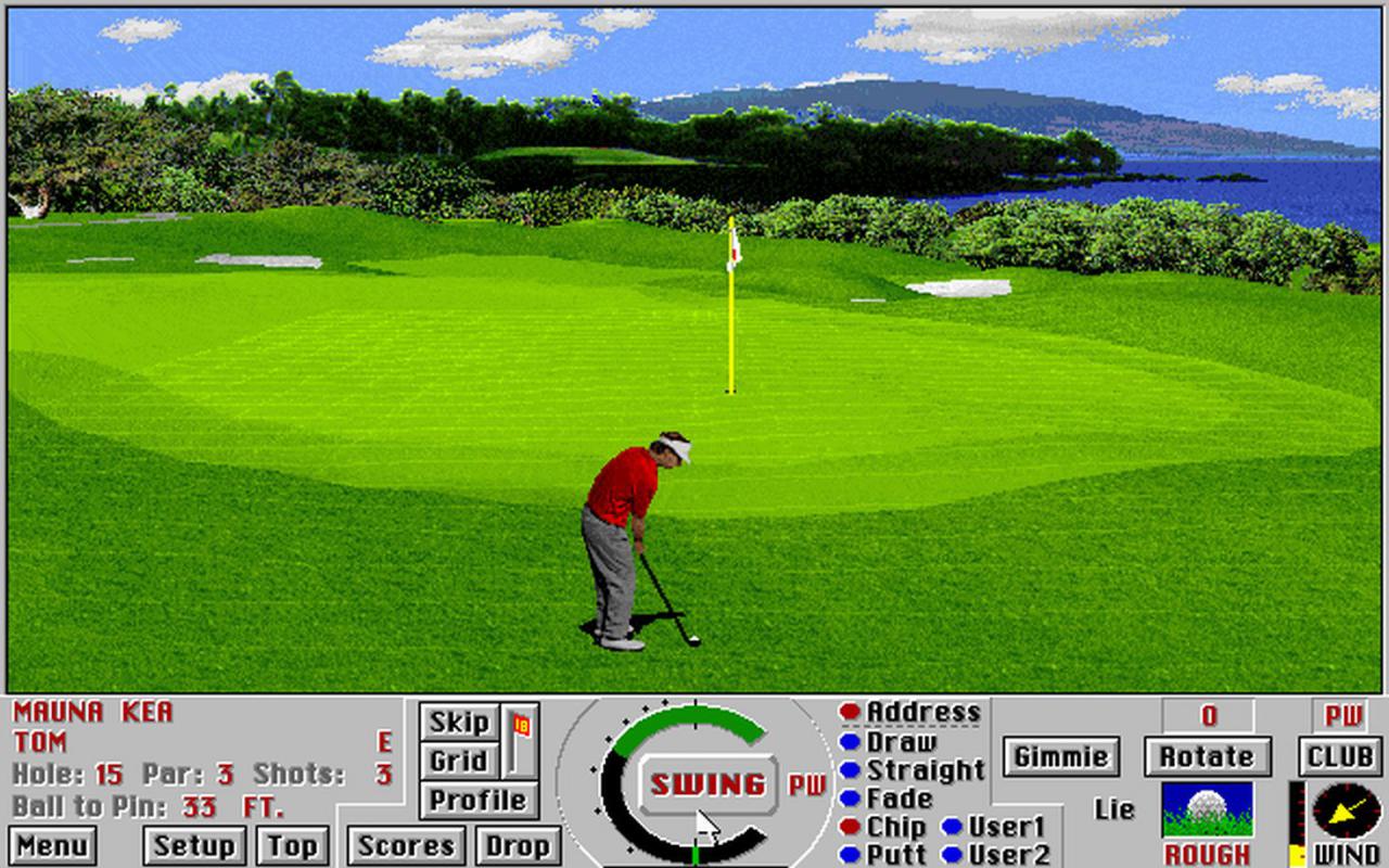 [26/01/2018] Die Golf-Simulation Links (1991) besticht durch wunderschöne Grafik und einen hohen Realismusgrad. Ebenfalls legendär: Die große Anzahl der relativ teuren Zusatzdisketten, die weitere Golf-Kurse enthalten.