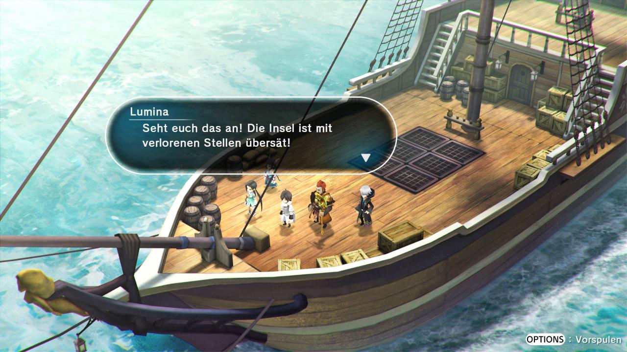 [24/01/2018] Was wäre ein JRPG klassischer Machart ohne eine Bootsüberfahrt? Luftschiffe dürfen auch nicht fehlen.