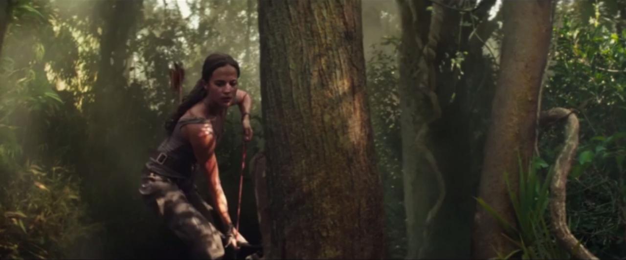 Alicia Vikander als Lara Croft in 