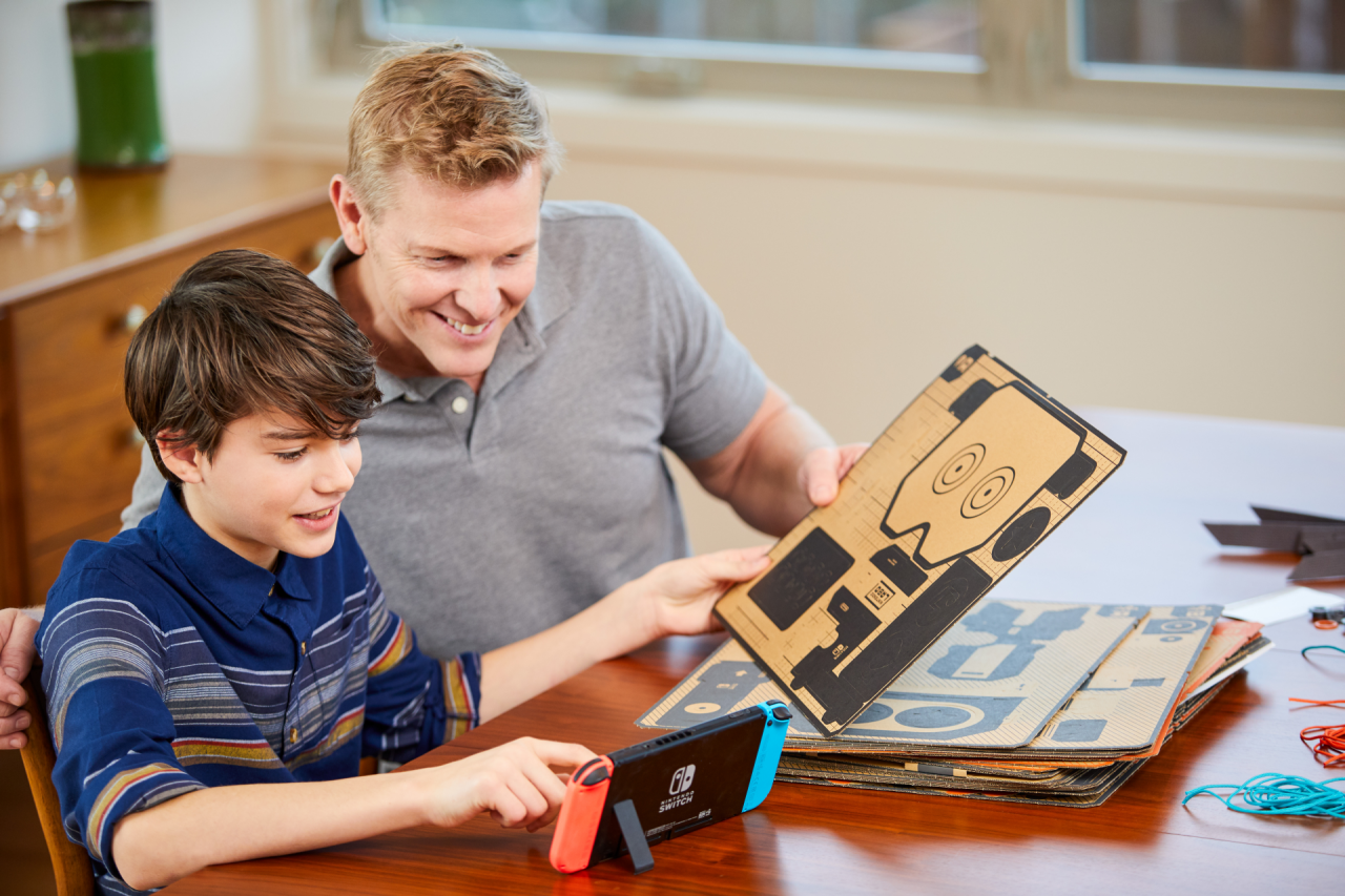 Nintendo Labo: Die Papp-Basteleien für Nintendo Switch in der Vorschau.