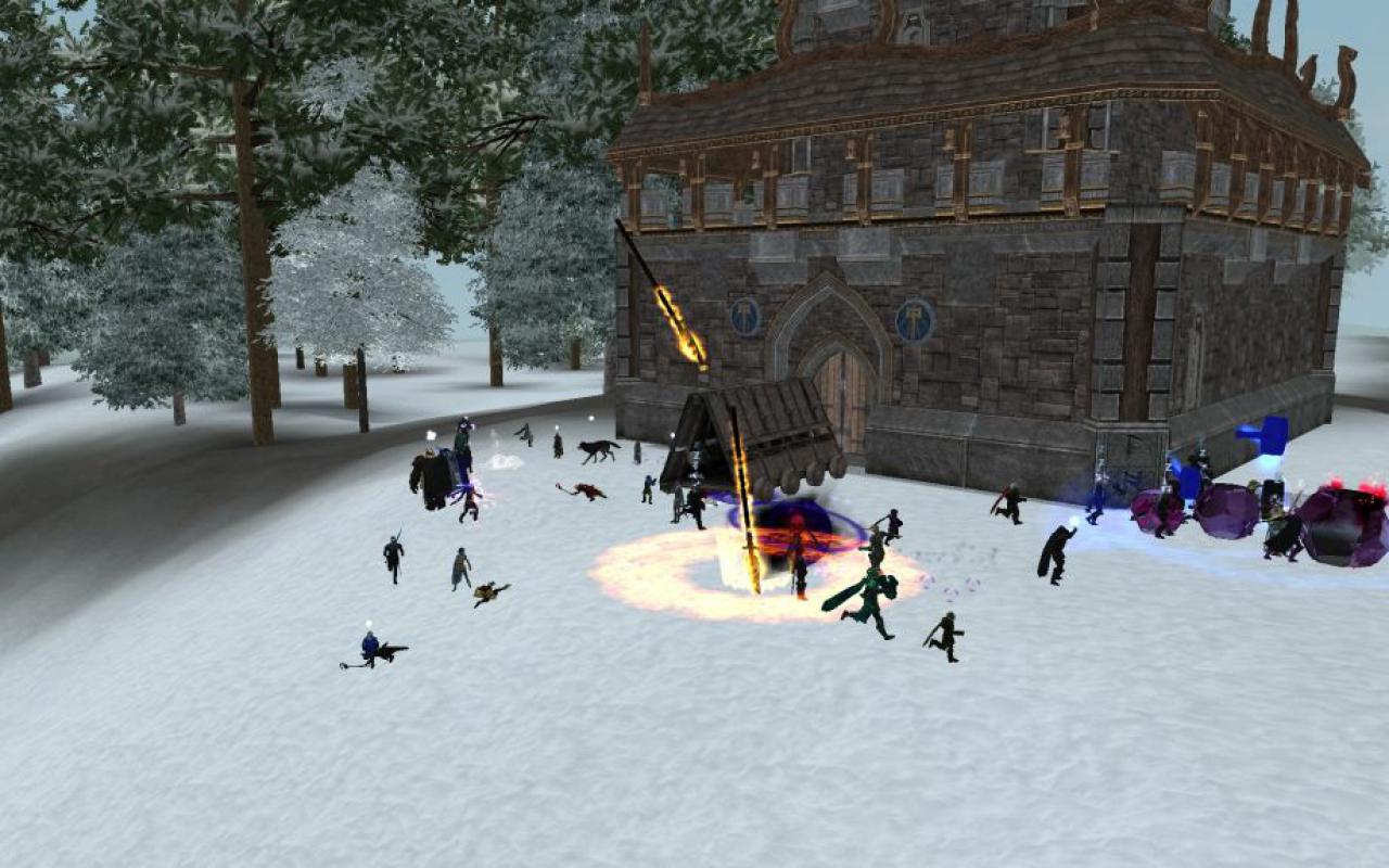 [23/02/2018] Ein Traum für PvP-Liebhaber: Dark Age of Camelot (2001) motiviert mit seinem Mehrfraktionen-Krieg – Türme, Festungen und Belagerungsmaschinen inklusive.