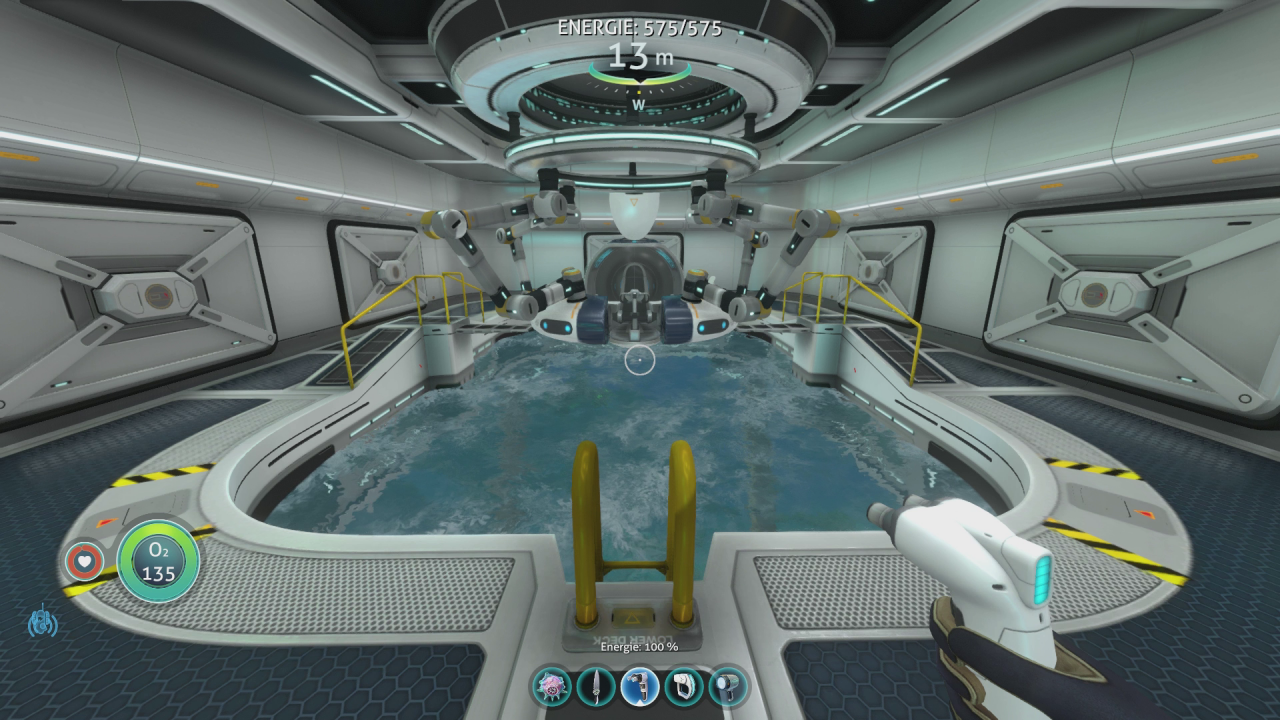 [06/02/2018] Der Moonpool ist der Ort, wo ihr eure Seemotte und den Krebs-Exosuit aufmotzen und warten könnt.