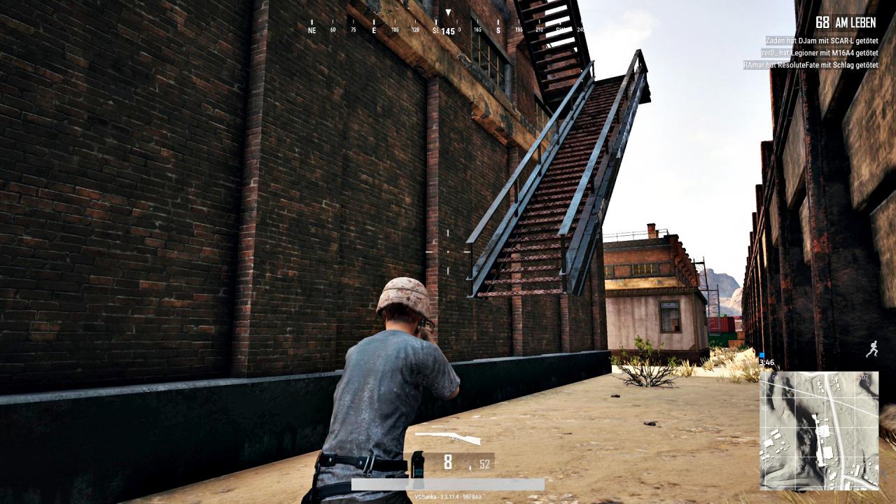 [28/03/2018] 12 PUBG Bugs schwebende Treppe