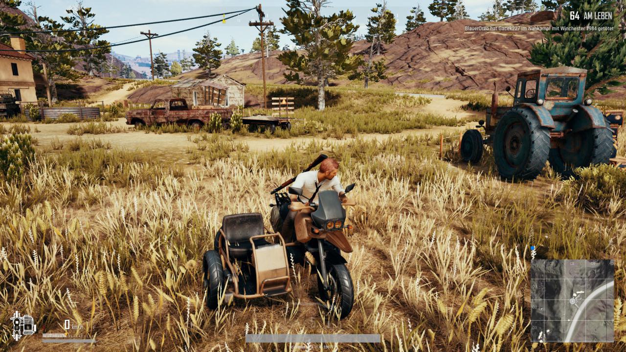 [28/03/2018] 8 PUBG Motorad mit Beiwagen